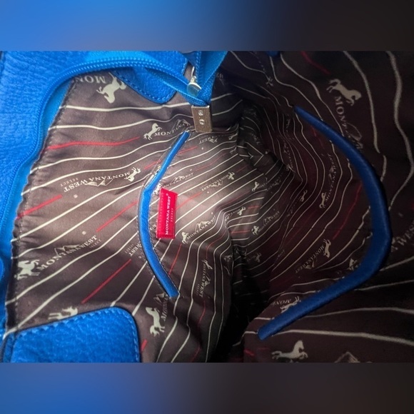 Cobalt Blue Montana West Large Hobo Bag with Removable Crossbody Strap - Picture 4 of 11